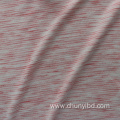 Free Sample Breathable 85%Polyester 15%Rayon Yarn Dyed Knitted Fabric Single Jersey Fabric for Sportswear/ T-shirts